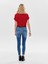 15106662 Kadın Moster S/S O-Neck Top Noos Jrs T-Shirt High Risk Red 2