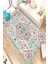 Kaymaz Taban Yıkanabilir Retro Paisley Tasarımlı Dijital Baskılı Halı 1