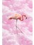Kaymaz Taban Yıkanabilir Hayal Flamingo Dijital Baskılı Halı 2