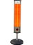 Klasik UK (Uzaktan Kumandalı) 4 KADEMELİ 1800W Carbonmatic Elektrikli Isıtıcı - INOX UC-655 1