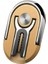 CP-113 Popsocket Telefon Standı / Dock Yüzük/araç Telefon Tutucu Gold 1