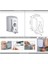 S5MC Medical Sıvı Sabun Dispenseri Gri 500 ml 2