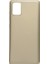 Samsung Galaxy A51 Kılıf Mat Premium Silikon Kılıf + Tam Kaplayan 6D Nano Ekran Koruyucu Gold 1