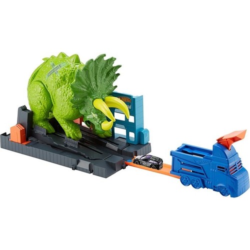 Hot Wheels Triceratops Saldırısı Oyun Seti GBF97