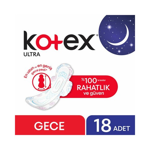Kotex Ultra Süper Ekonomik 18'li Gece Fiyatı - Taksit Seçenekleri