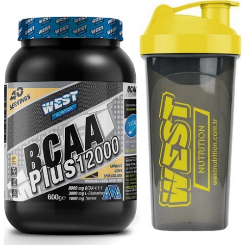 west nutrition bcaa plus 12000 glutamin taurin 600 gr 40 fiyati