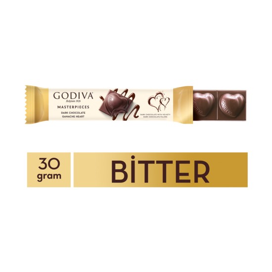Godiva Bitter Ganaj Çikolata Bar 30 gr x 12 Adet Fiyatı
