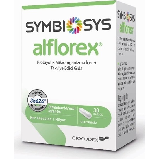 Biocodex Symbiosis Alflorex Probiyotik 30 Kapsül Fiyatı