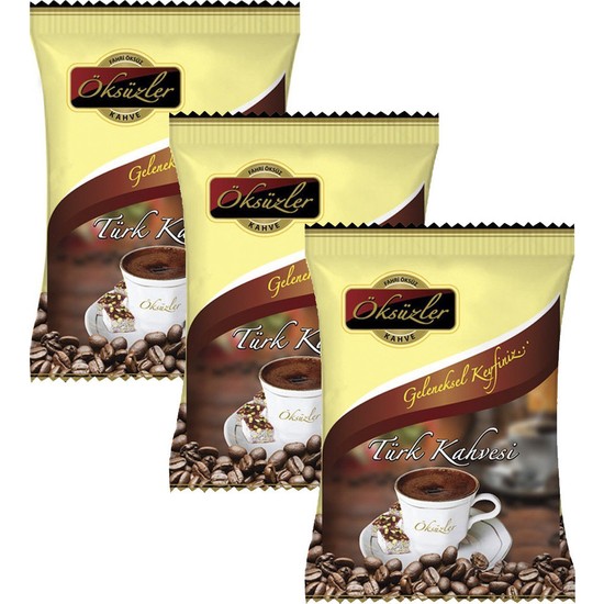 Öksüzler Türk Kahvesi 100 gr x 3�lü Fiyatı Taksit Seçenekleri