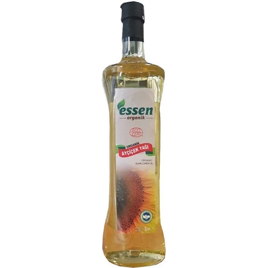 Essen Organik Ayçiçek Yağı 1000 ml