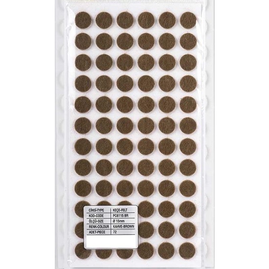 Gürçay Hırdavat Mobilya Altı Zemin Koruyucu Keçe 15 mm Fiyatı Gürçay Hırdavat Mobilya Altı Zemin Koruyucu Keçe 15 mm Fiyatı