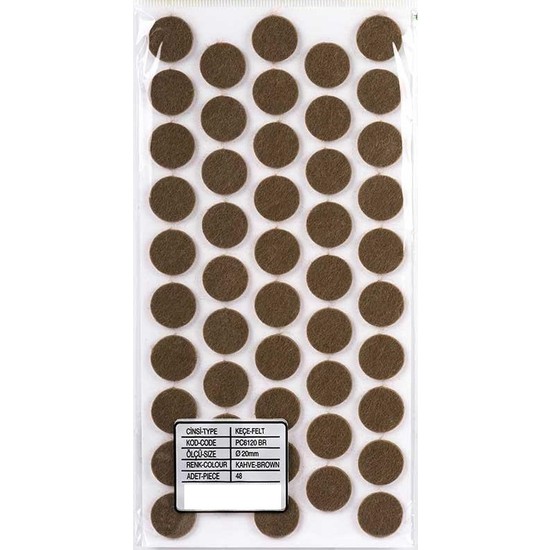 Gürçay Hırdavat Mobilya Altı Zemin Koruyucu Keçe 20 mm Fiyatı Gürçay Hırdavat Mobilya Altı Zemin Koruyucu Keçe 20 mm Fiyatı