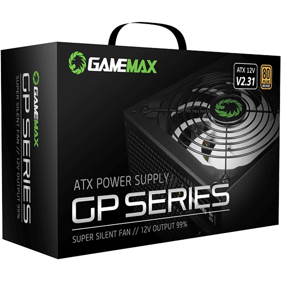Gamemax GP-650 650W 80+ Bronze 140 mm Sessiz Fanlı Power Fiyatı