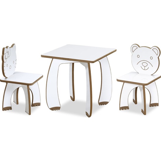 Astrimo Webkapinda Çocuk Masa Sandalye Takımı 2 Sandalye 1 Fiyatı