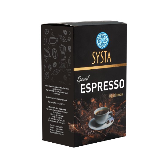 SYSTA Espresso Kahve Çeşitleri Systa Extra Extra 250 gr Fiyatı