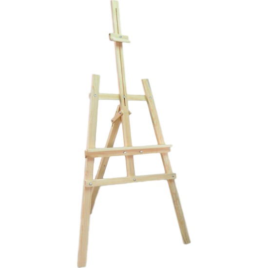 İkra Ahşap Şövale 175 cm Ressam Sehpası (Natural)