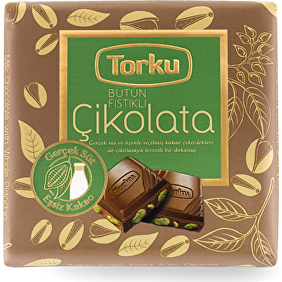 Torku Antep Fıstıklı Kare Çikolata (Kutu) 6 x 70 gr Fiyatı