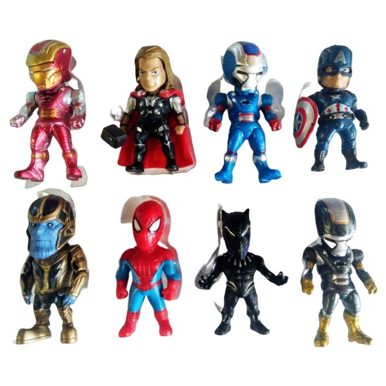 Life Toys Avengers 8'li Mini Figür Ironman Thor Captain Fiyatı