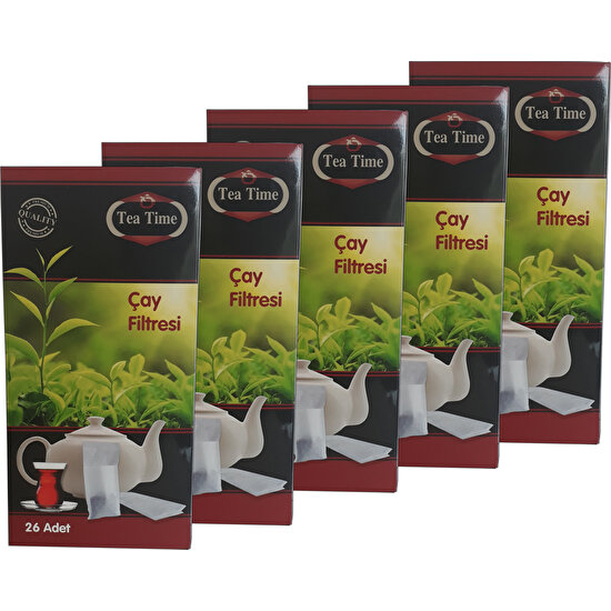 Tea Time Çay Demleme Poşeti Filtresi 40'lı Paket 1040 Poşet