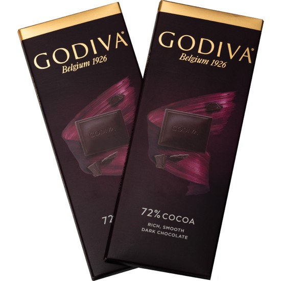 Godiva Bitter Çikolata 72 Kakao 90 gr 2'li Fiyatı