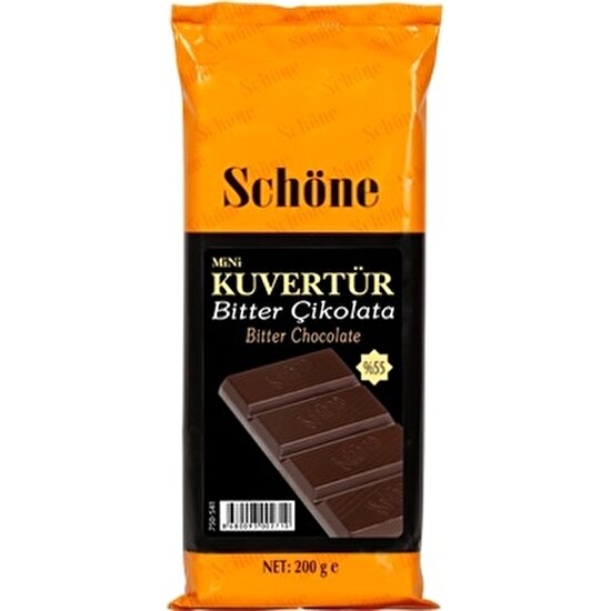 Ovalette Schöne 200 gr Bitter Kuvertür Çikolata Fiyatı
