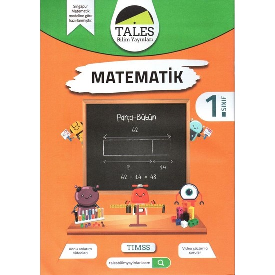 Tales Bilim Yayınları 1. Sınıf Matematik Eğitim Seti 8 Kitap
