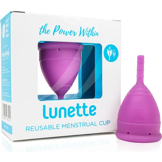 Lunette Adet Kabı- Model 1 Mor Renk Menstrual Kap