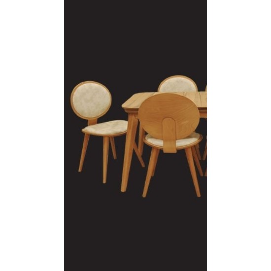 Ankara Mobilya Bengi Sabit Masa Ahşap Torna Ayaklı Klasik Fiyatı