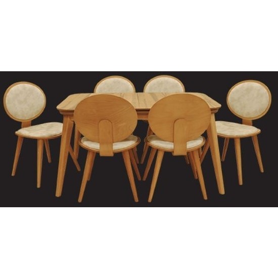 Ankara Mobilya Bengi Sabit Masa Ahşap Torna Ayaklı Klasik Fiyatı