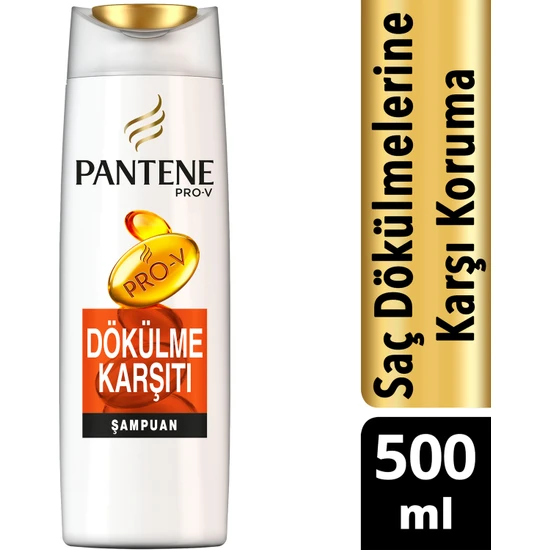 Pantene Şampuan Saç Dökülmelerine Karşı Etkili 500 ml