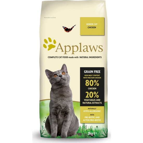 Applaws Senior Tavuklu Tahılsız Yaşlı Kedi Maması 2Kg Fiyatı