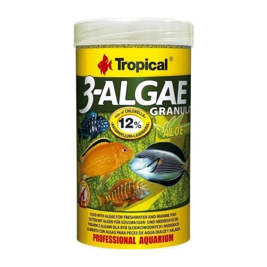 Tropical 3-Algae Granulat 100Gr (Açık)