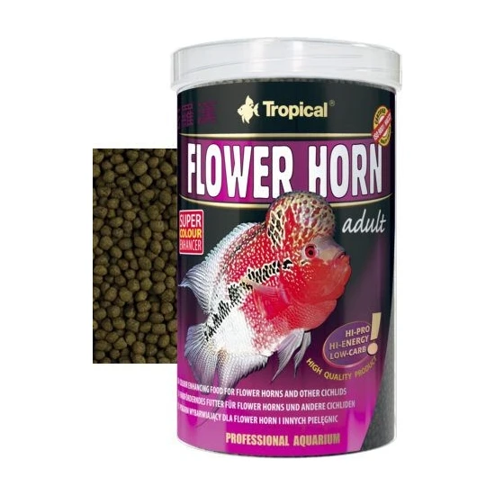 Tropical Flower Horn Adult 6Mm 50Gr (Açık)