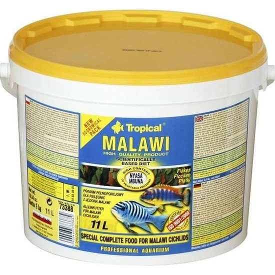 Tropical Malawi Flakes 100Gr Açık