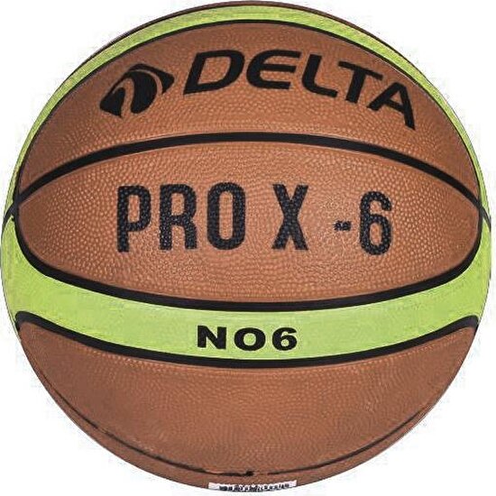 Delta Kauçuk Basketbol Topu ProX 6 Numara