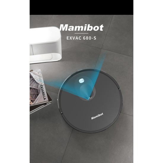 Mamibot EXVAC680S Yüksek Performanslı Akıllı Robot Süpürge Fiyatı