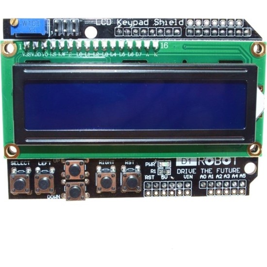 Lcd keypad shield 1602 схема