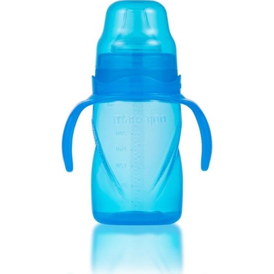 Mamajoo Kulplu Eğitici Bebek Bardağı 270 ml Mavi Fiyatı