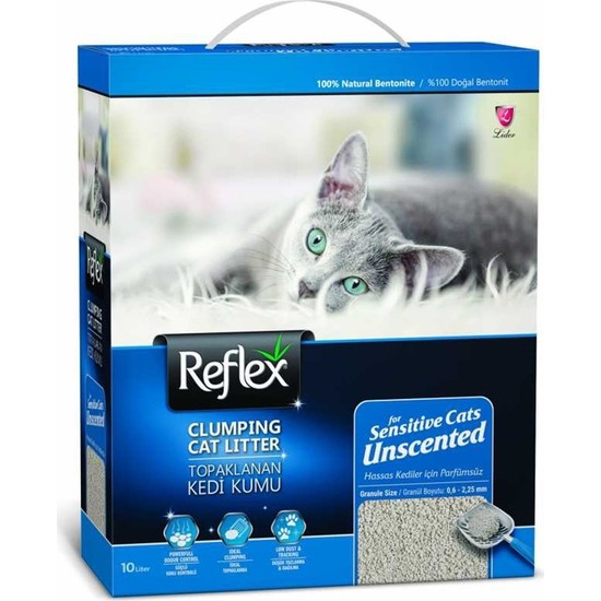 Reflex Hassas Kediler İçin Kokusuz Hızlı Topaklanan Kedi Fiyatı