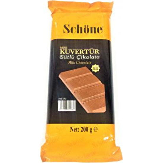 Ovalette Schöne 200 gr Sütlü Kuvertür Çikolata Fiyatı