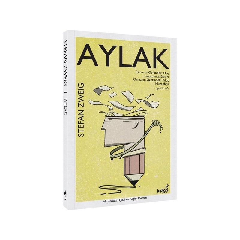 İndigo Kitap Aylak - Stefan Zweig Ciltsiz Eser 80 Sayfa Cenevre Gölündeki Olay ve Diğer Öyküler