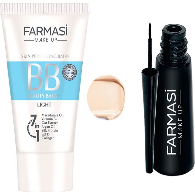 Farmasi Bb Krem 01 Açık (Light)50 Ml+Deeplook Kalın Uçlu Dipliner