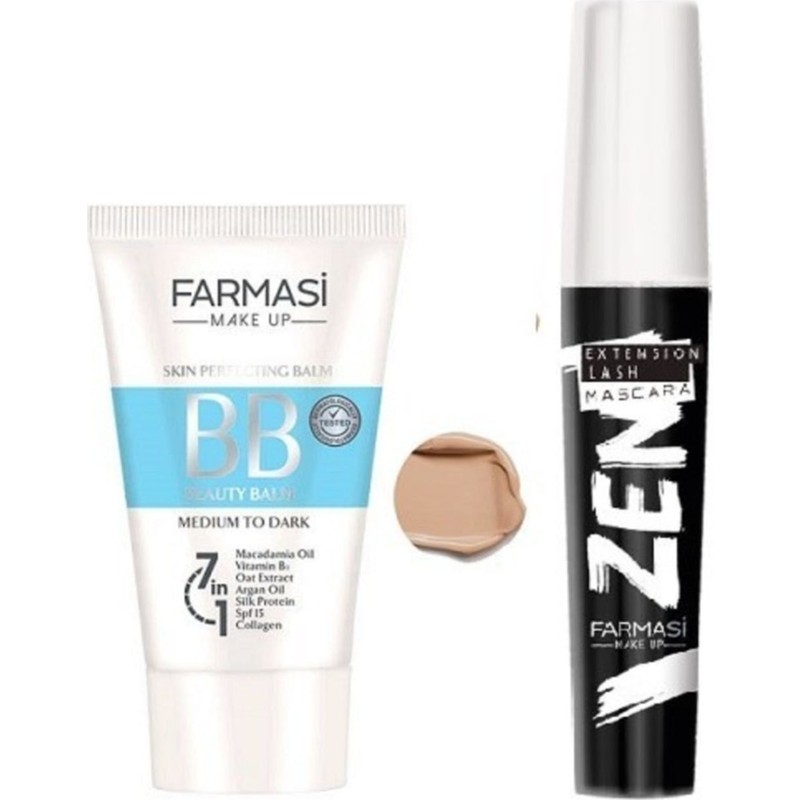 Farmasi BB Krem Ortadan Koyuya 50 ml SPF 15 Doğal Görünüm ve Pürüzsüz Bitiriş ile