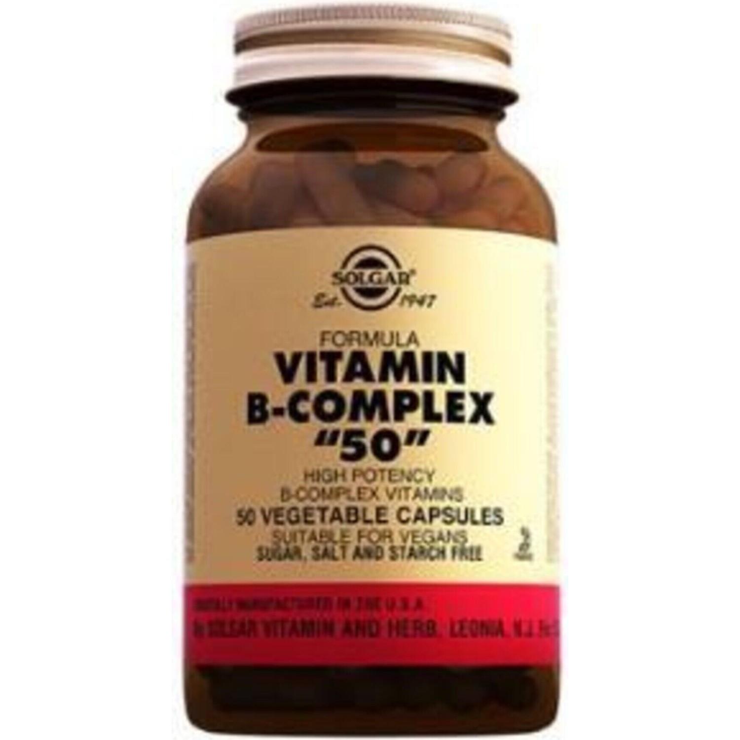 Solgar Vitamin B-Complex 50 50 Kapsül Fiyatı - Taksit Seçenekleri