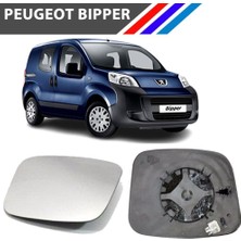 Otozet Peugeot Bipper Sol Dış Ayna Camı Sürücü Tarafı Isıtmalı