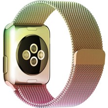 Unicell Apple Watch Metal Hasır Kordon 1 2 3 4 5 6 7 Se 42-44-45 mm -Tam Uyumlu Kordon