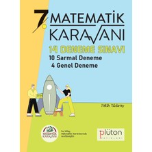 Plüton Yayınları 7. Sınıf Matematik Karavanı 14 Deneme Sınavı (Ciltli)