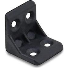 Ayder Plastik L Köşe Bağlantı Siyahm ( 20 Adet )