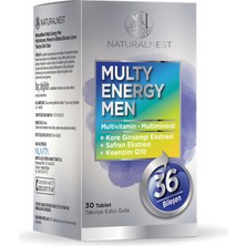 Naturalnest Multy Energy Men 30 Tablet