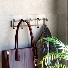 Tekno-tel Teknotel Yapışkanlı 5*2'Li Askı St168 Mat Siyah